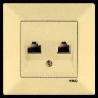 VIKO  Meridian RJ11 RJ45,  (90970235)