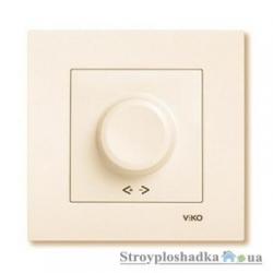 VIKO Светорегулятор Karre 1000Вт, 250В 50/60Гц, крем (90960169)