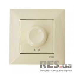 VIKO Светорегулятор Meridian, 600Вт, 230В/50Гц, крем (90970220)